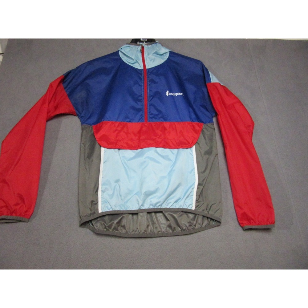 Cotopaxi Jacket Womens Medium Multicolor Teca Windbreaker Hoodie Half Zip